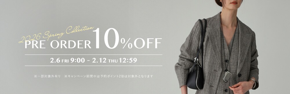 【PREORDER 10％OFF】2/6(金)9：00～2/12(木)12：59