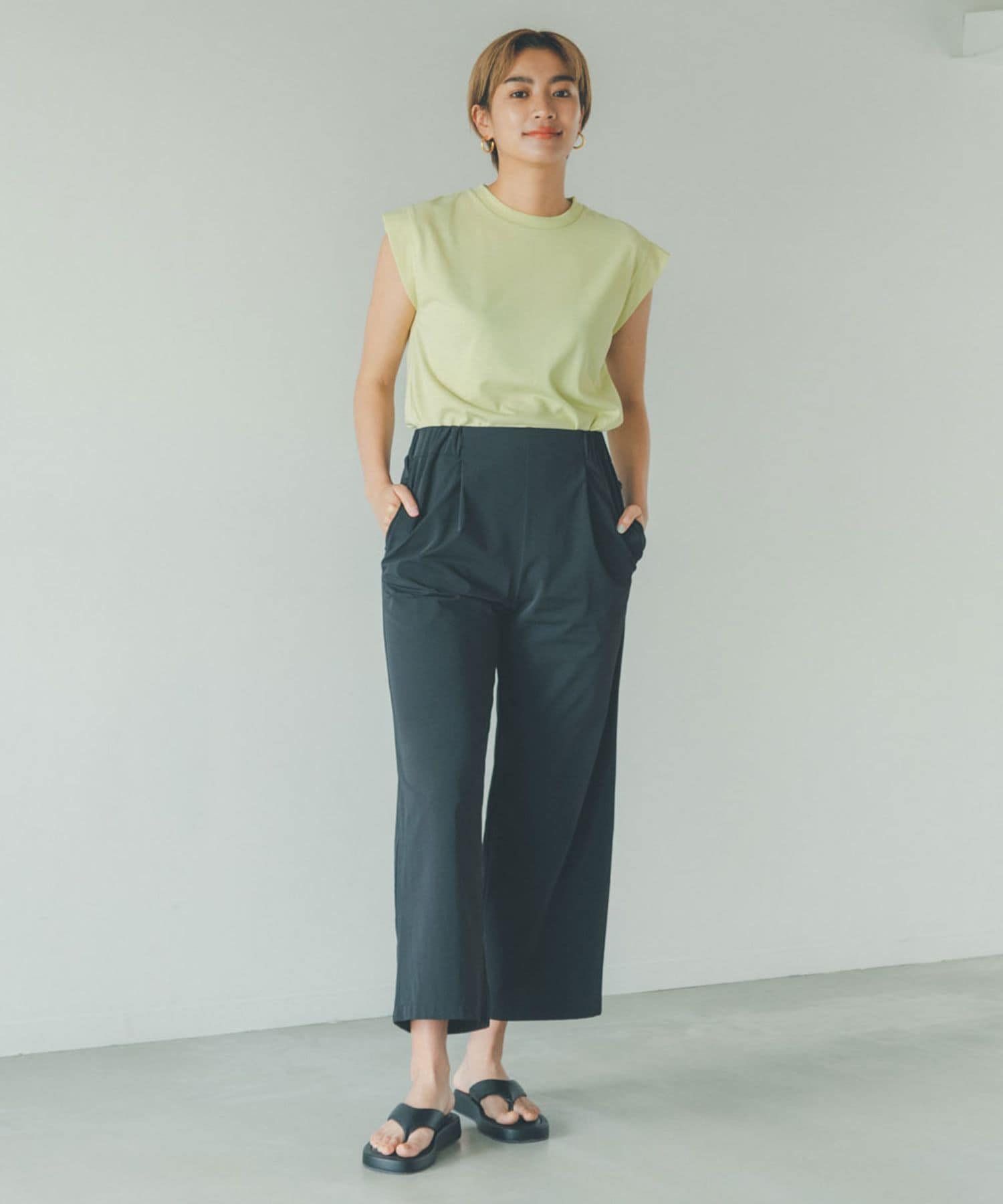 BAYFLOW｜【HEREIAM】撥水テーパードパンツ | Rakuten Fashion