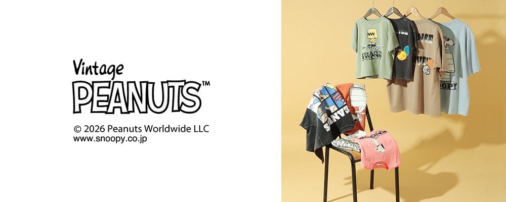 26SS【PEANUTS×BAYFLOW】