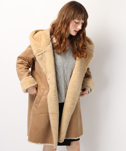 今年一番の旬アウター ムートンコート 公式 ヘザー Heather 通販