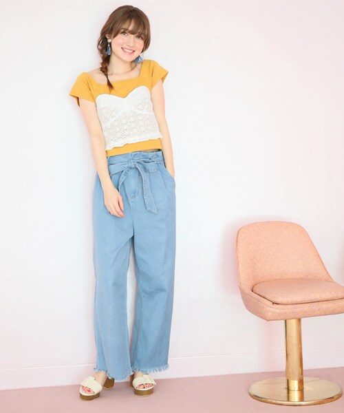 この春絶対使えるワイドパンツ 注目デザインをpickup 公式 ヘザー Heather 通販