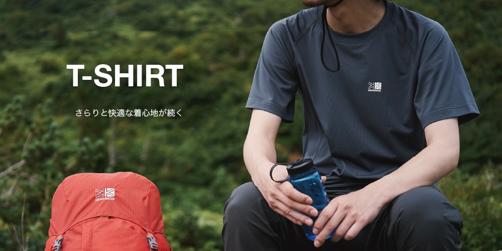 【SUMMER T-SHIRT】快適な機能Tシャツ