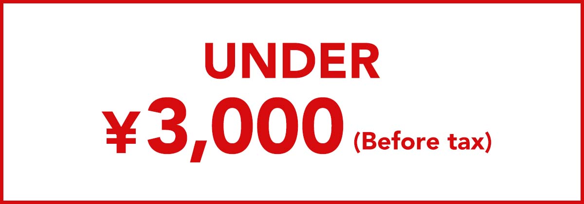 ■3000円以下アイテム集めました！