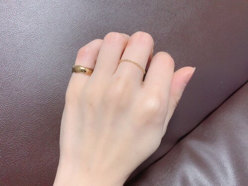 ルナ プレーンボリュームピンキーリング 公式 パティエラ Pas Tierra 通販