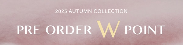 PRE ORDER 10％OFF