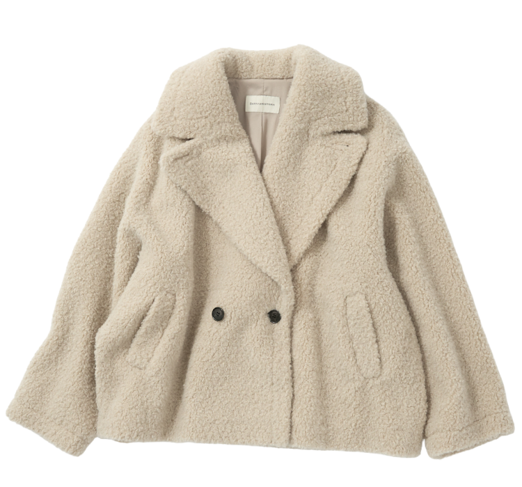 ボアコート Ivory