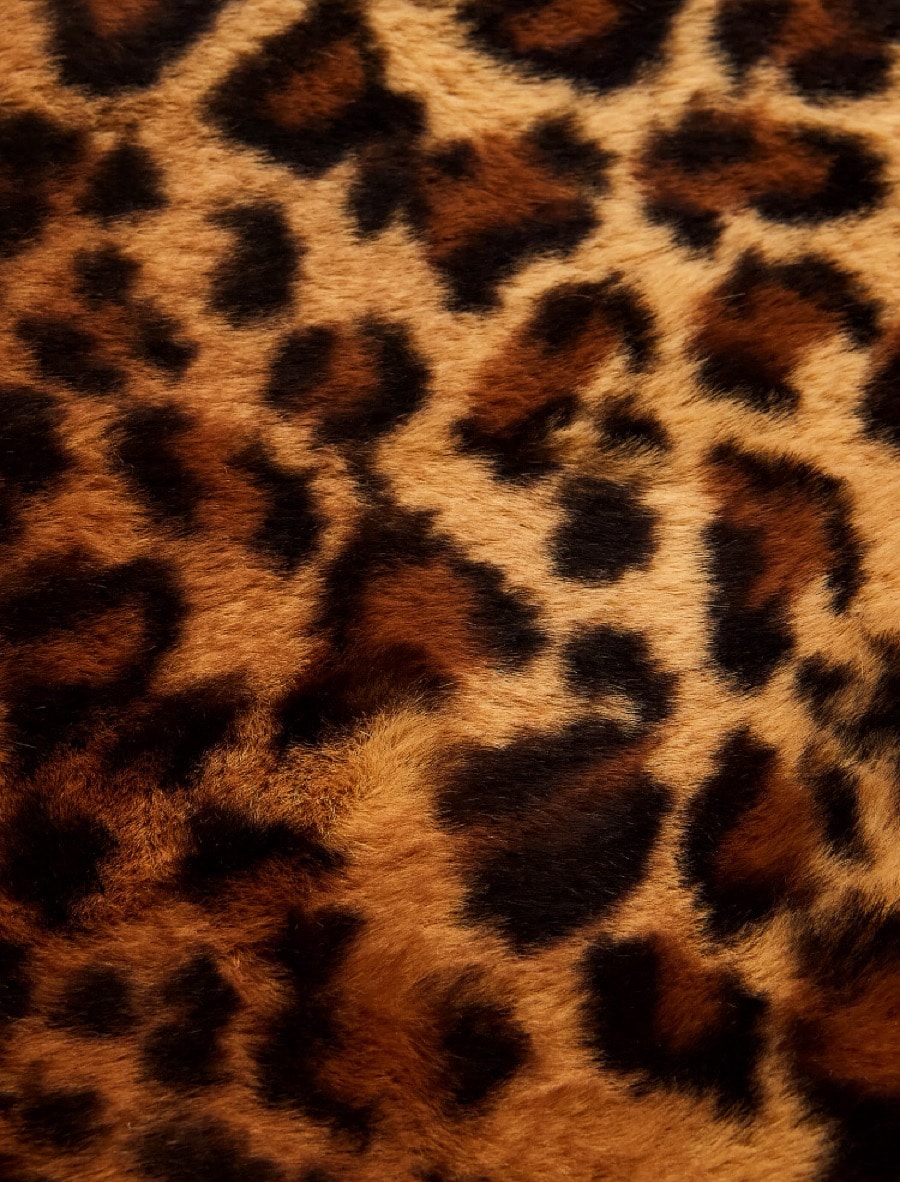 ファー素材ディテール