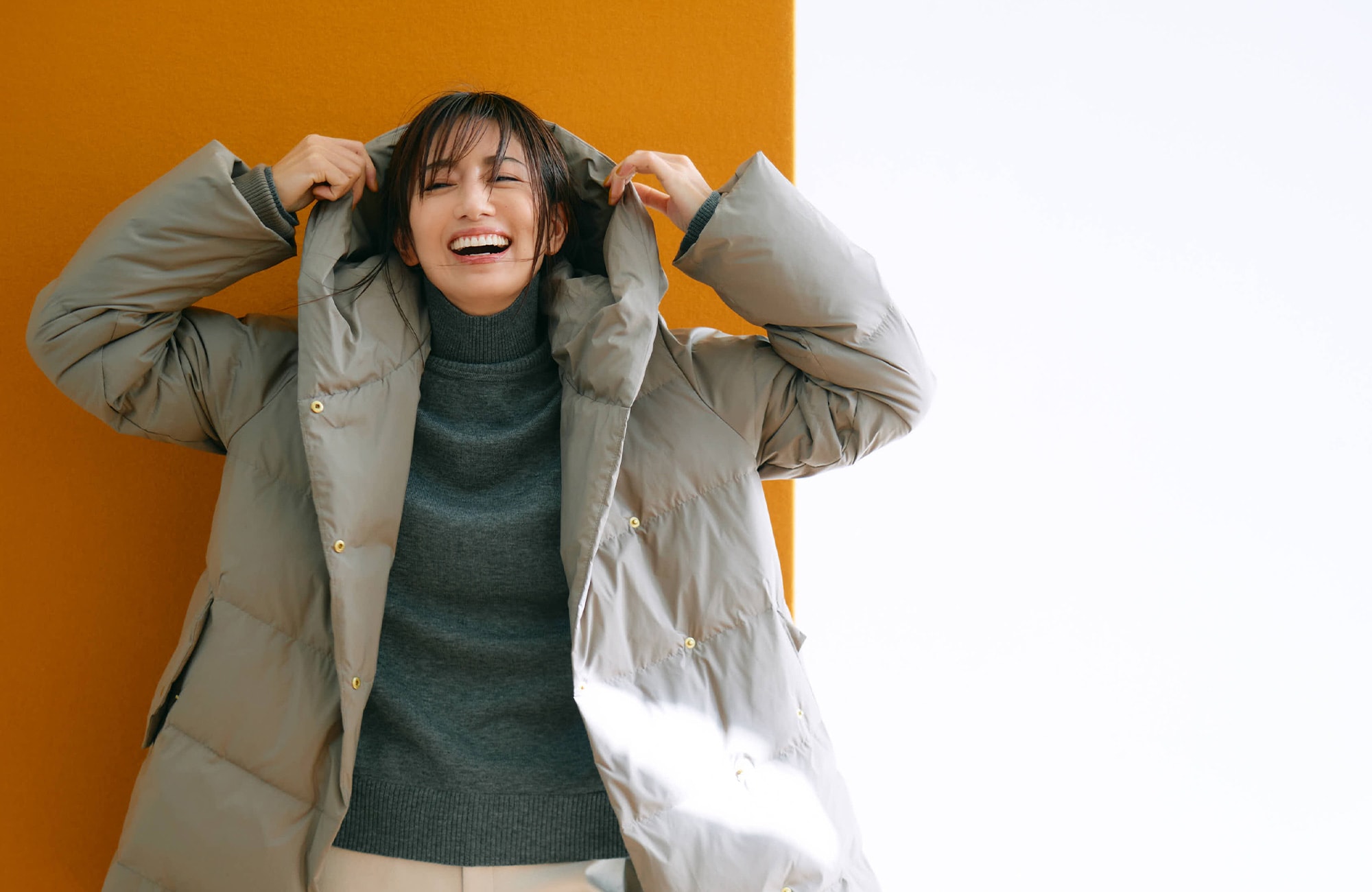 BARNYARDSTORM MAGAZINE | 東原亜希が纏う冬のバンヤードストーム