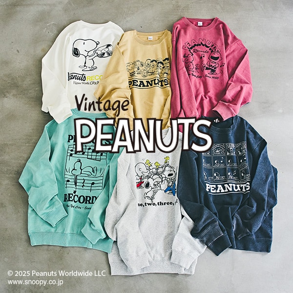 MEN_PEANUTSスウェット
