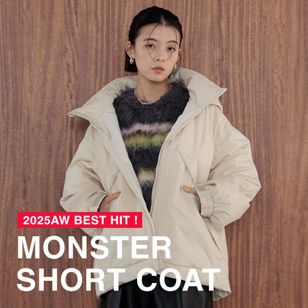 WOMEN_モンスターショートコート単品