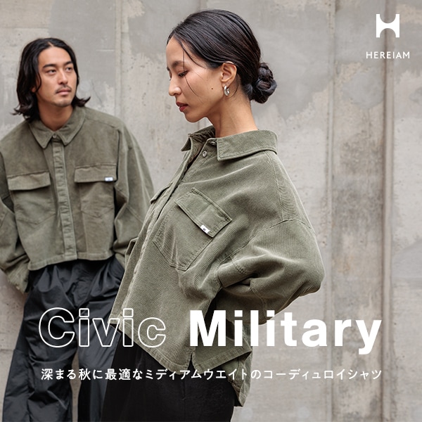 HEREIAM_コーディュロイシャツ単品