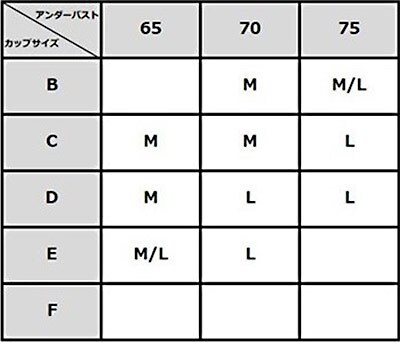 Bijorie サイズガイド 公式 ベイフロー Bayflow 通販