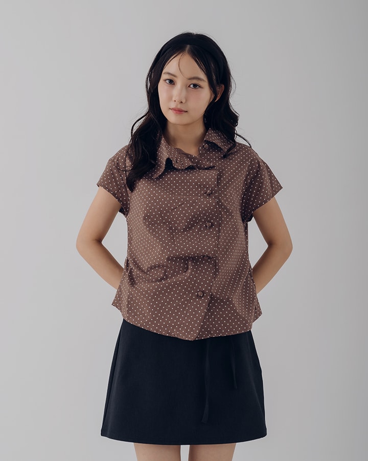 gather design shirt blouse
