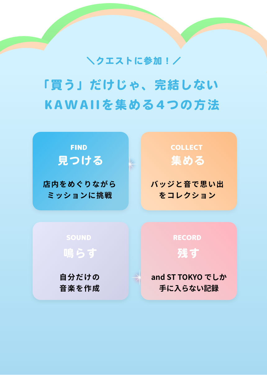 買う」だけじゃ、完結しないKAWAIIを集める4つの方法
