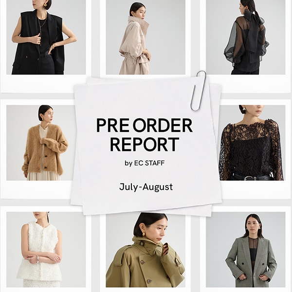 PRE ORDER REPORT