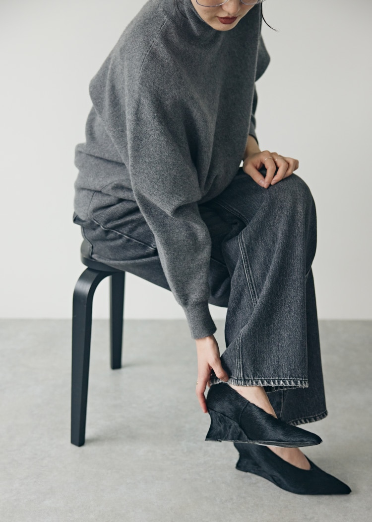 Kyoko knit detail 2