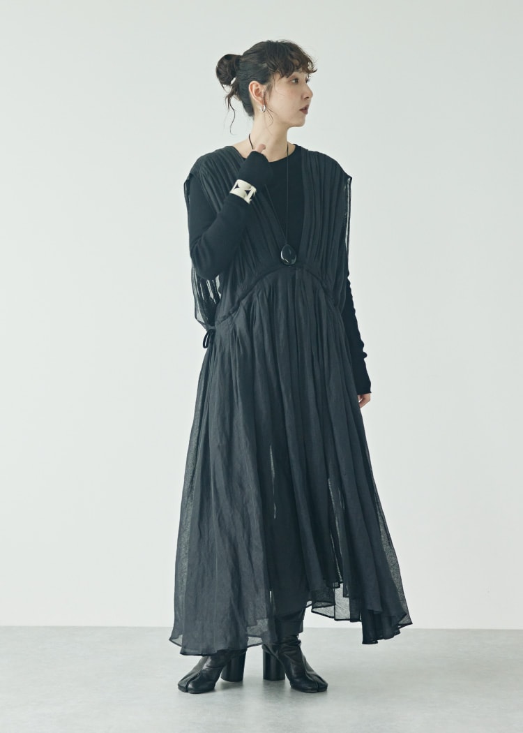 Kyoko one-piece snap
