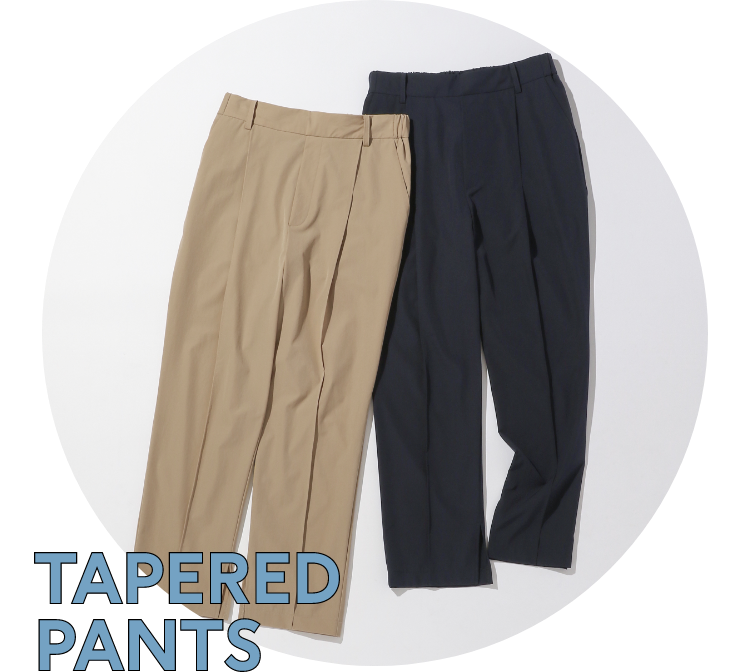 TAPERD PANTS 梅雨対応 テーパードパンツ