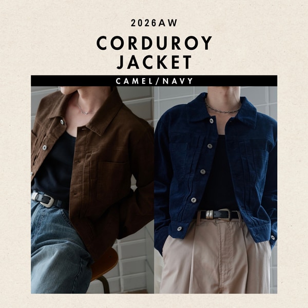 26AW corduroy jacket
