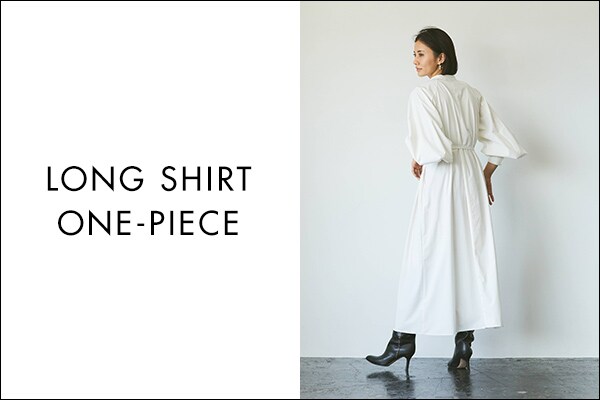 タイプライターロングシャツワンピース 公式 エジック Ezick 通販