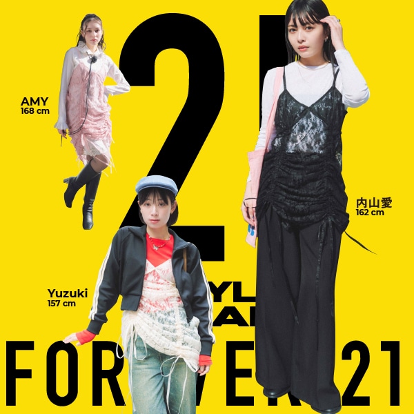 21 STYLE SNAP vol.3 2WAYキャミOP