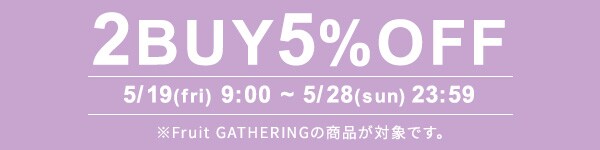 2BUY5%OFF