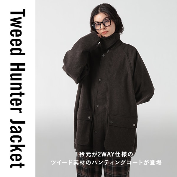 ツイードハンティングJKT