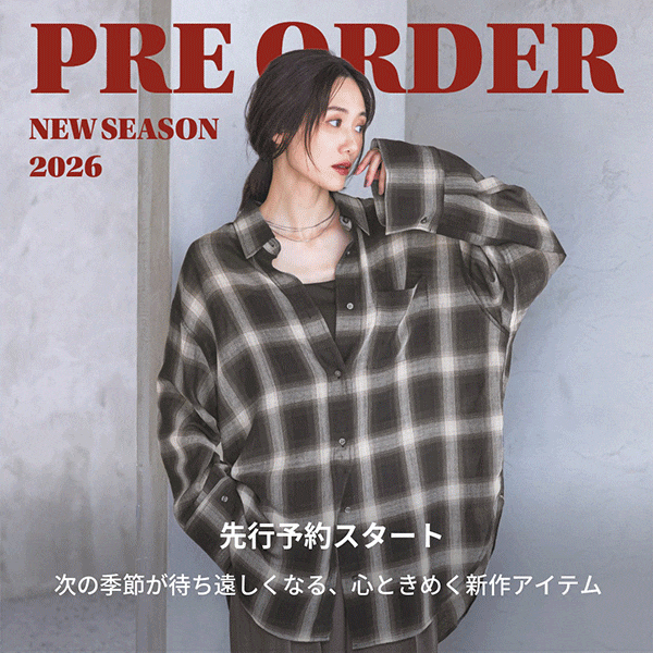Ws：秋PRE ORDER(7/24WEB)