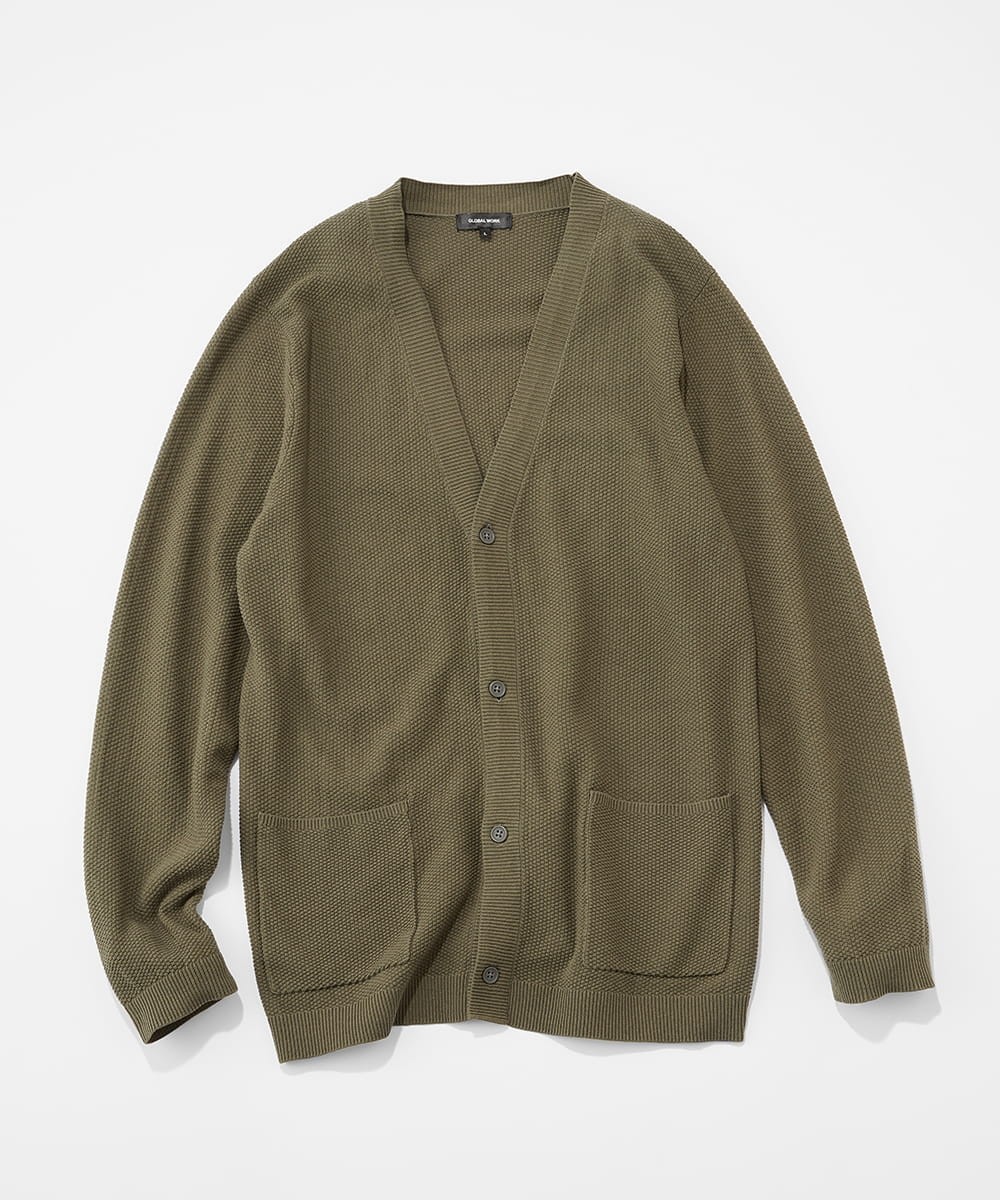 D CARDIGAN(KHAKI)