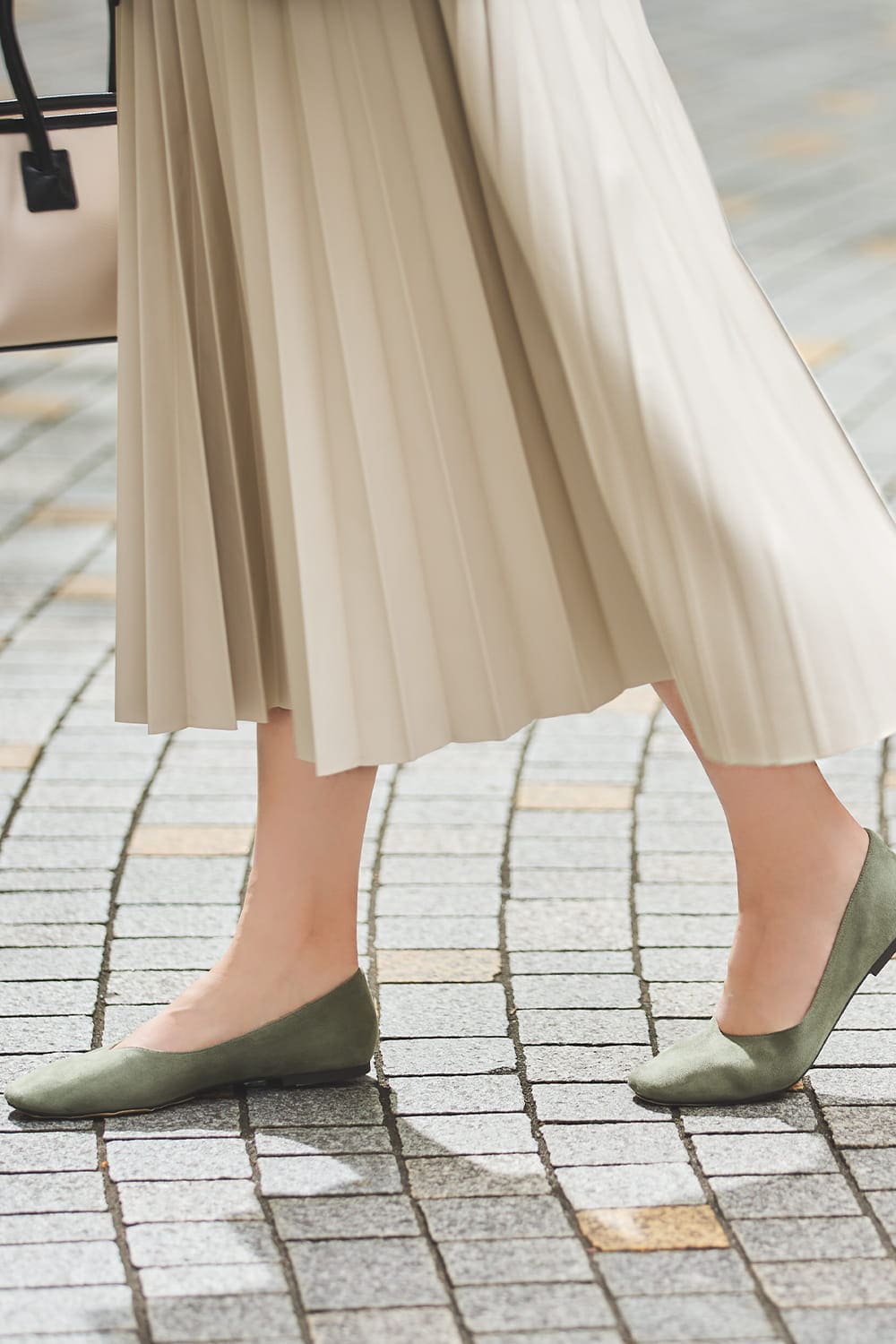 温かみのあるスエード調素材