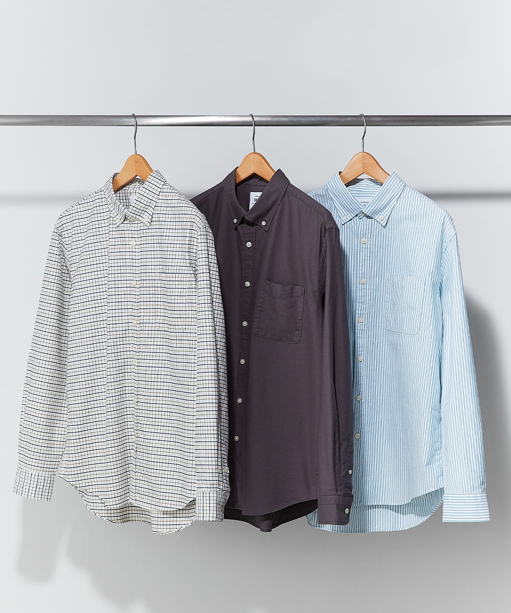 シックで上品な襟付きシャツ