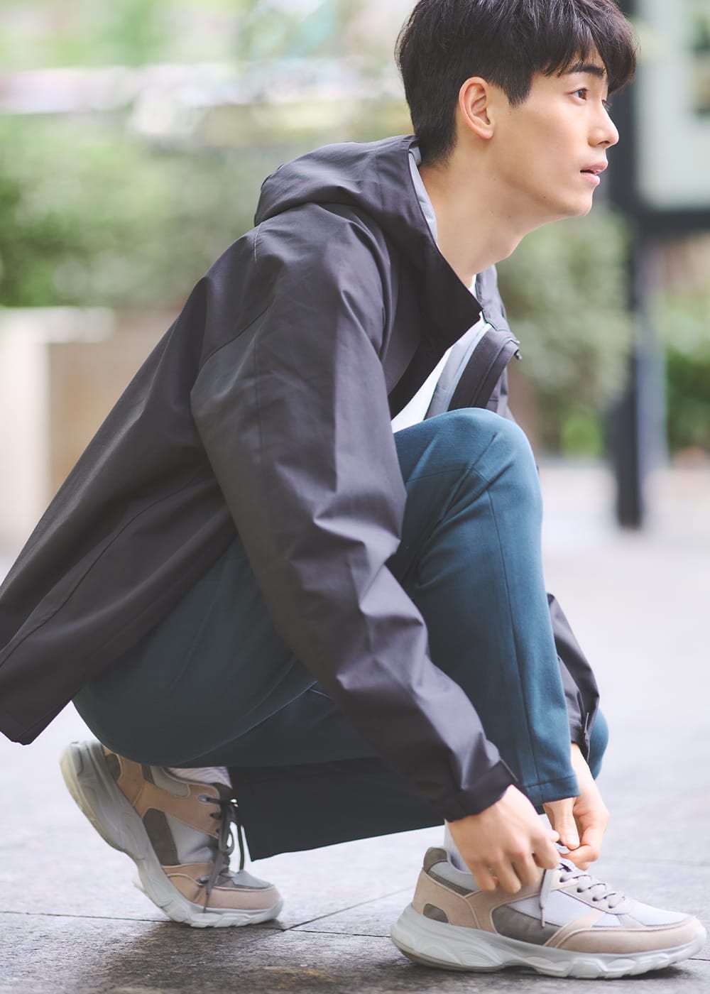駆け出したくなる軽やかさ。