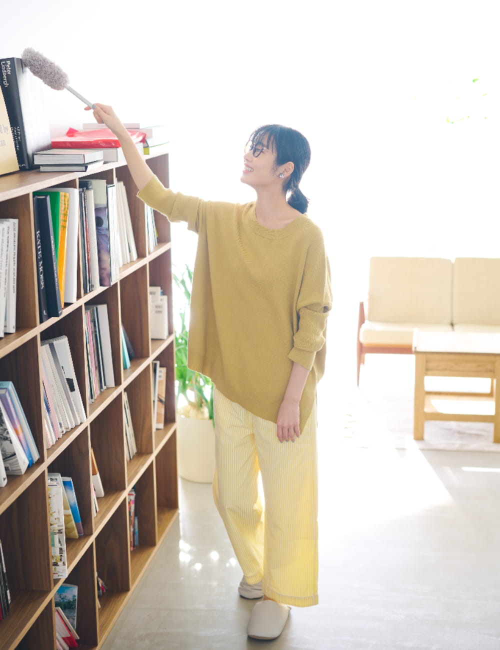 ゆったり美シルエットでスタイルアップ