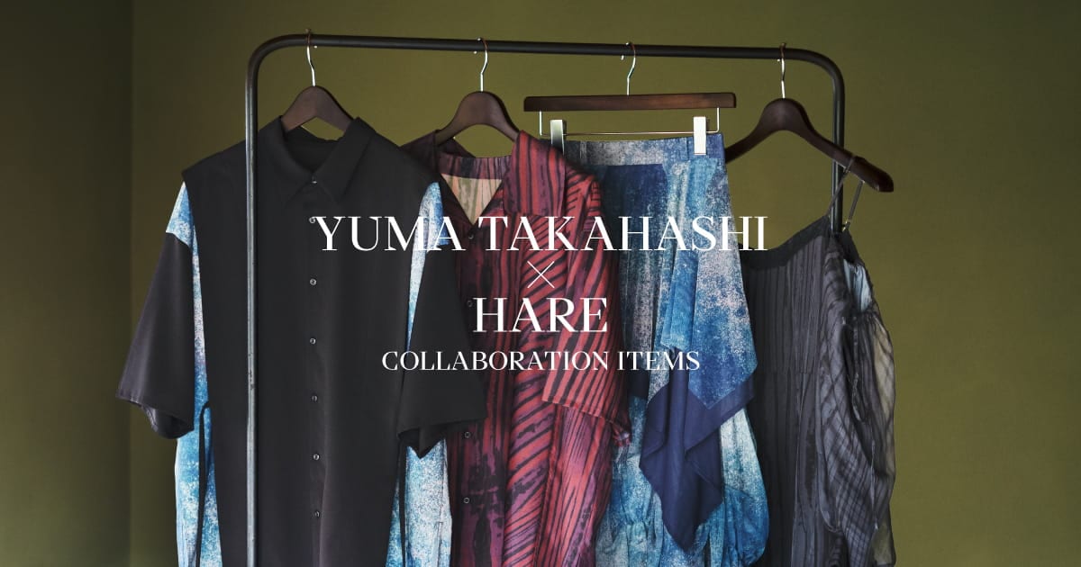 YUMA TAKAHASHI × HARE COLLABORATION ITEMS | HARE