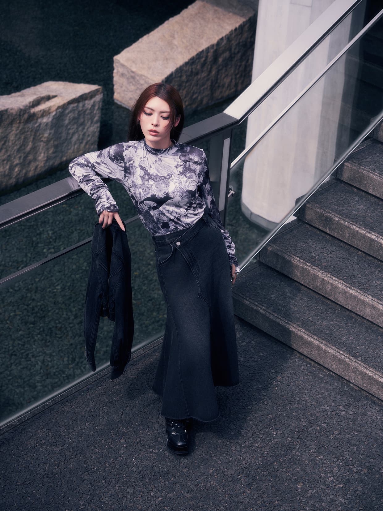 “COLLABORATION ITEMS feat. BAKU IDEGAMI Look 03