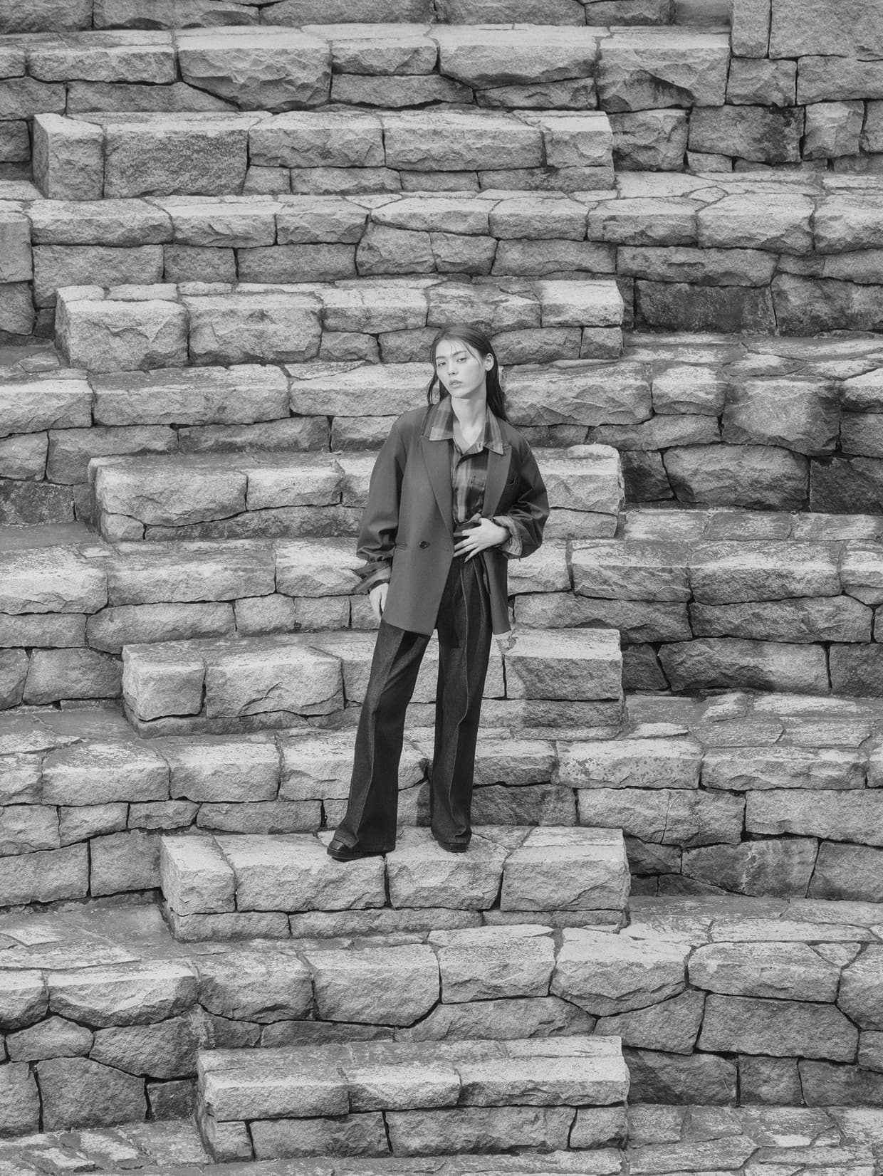 “COLLABORATION ITEMS feat. BAKU IDEGAMI Look 04