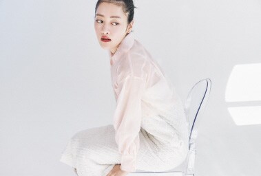 AZATO sheer short shirt