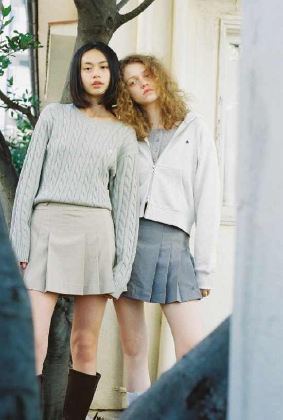 look 6. School-like fashion is timeless.