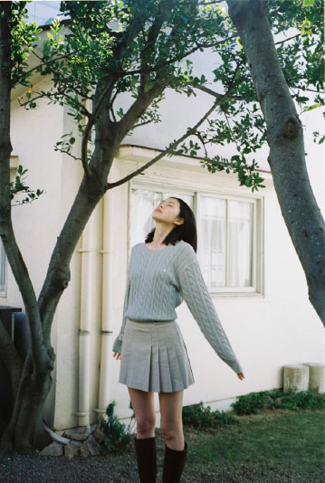 look 6. School-like fashion is timeless.
