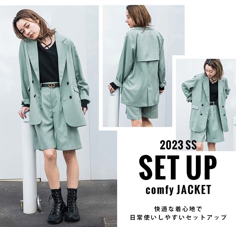 comfyテーラードジャケット【SET UP対応】 | [公式]ジーナシス