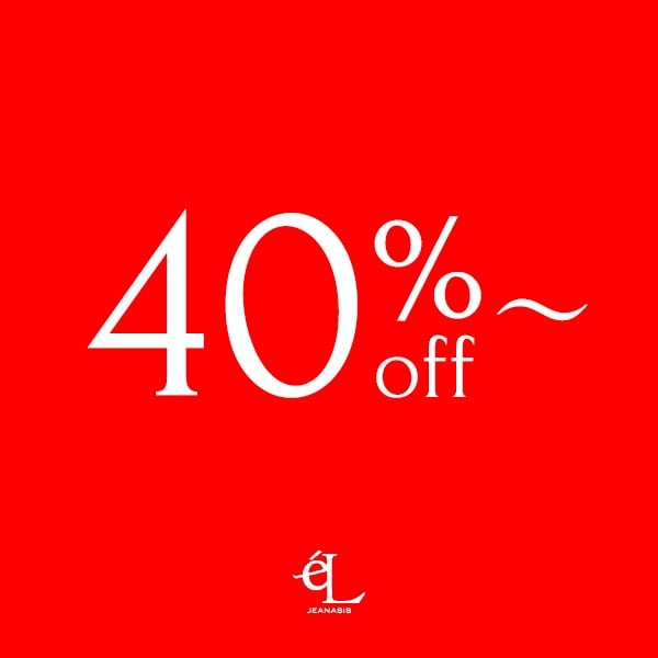 40%OFF～