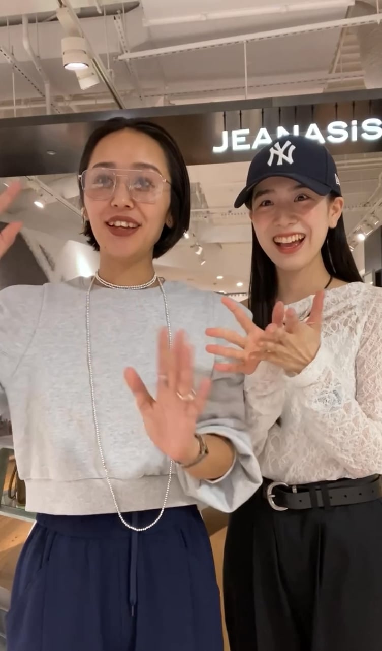 JEANASIS ベアトップワンピ&レーストップス　ニコアンド　セットアップ 20250814 おねIGLIVE | [公式]ジーナシス （JEANASIS）通販