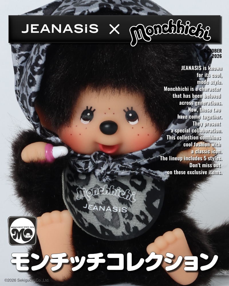 JEANASIS×Monchhichi