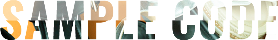 SAMPLE CODE
