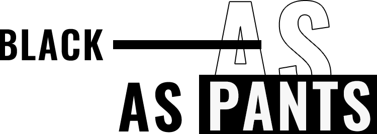 BLACK AS PANTS