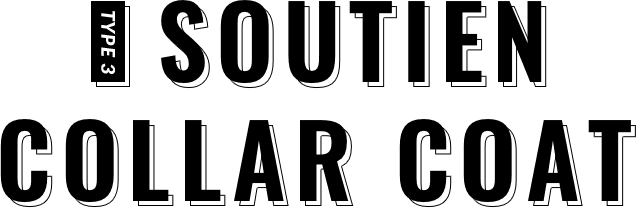 TYPE3 SOUTIEN COLLAR COAT