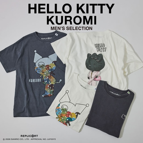 HELLO KITTY・KUROMI ｜BLACK DESIGN SERIES 別注コレクション