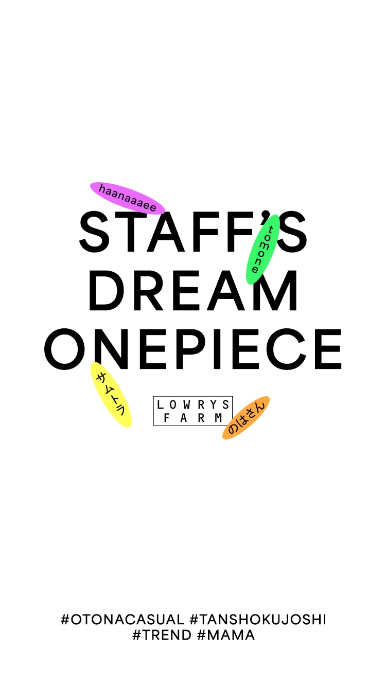 STAFF'S DREAM ONEPIECE