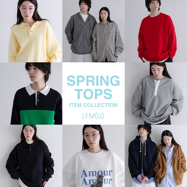 MENS　SPRING TOPS