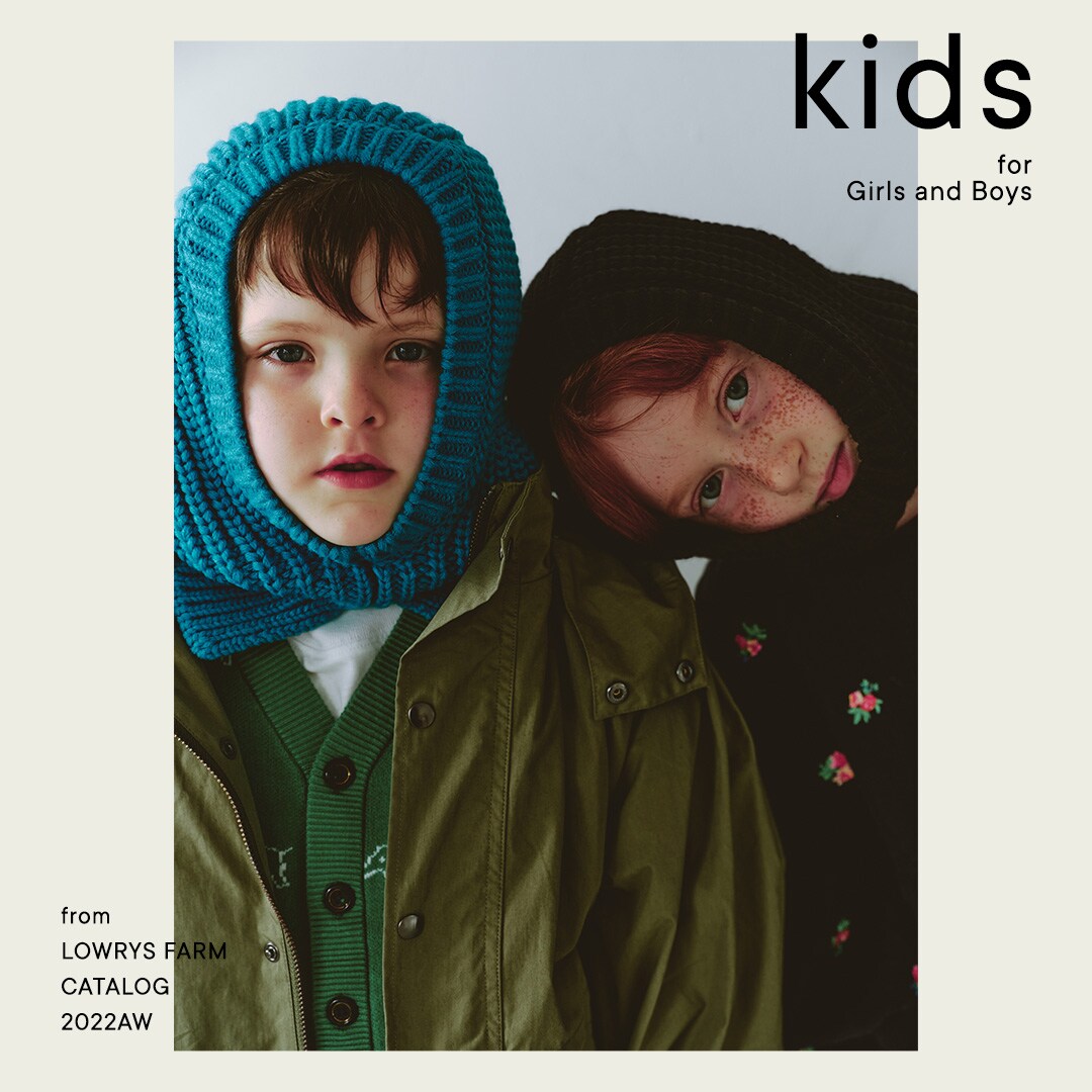 kids for Girls and Boys LOWRYS FARM CATALOG 2022AW ローリーズファーム(LOWRYS FARM)